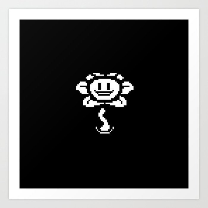 Flowey Fan Art Print for Sale by chocorobi