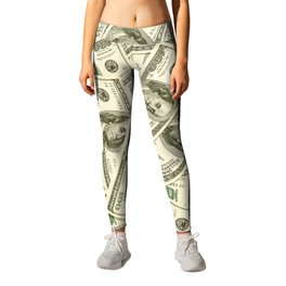 100 dollar bills Leggings | Lacasadepapel, Hundereddollars, 100Bills, Rich, Fashion, Moneyheist, Finance, Luxury, Money, Retro 