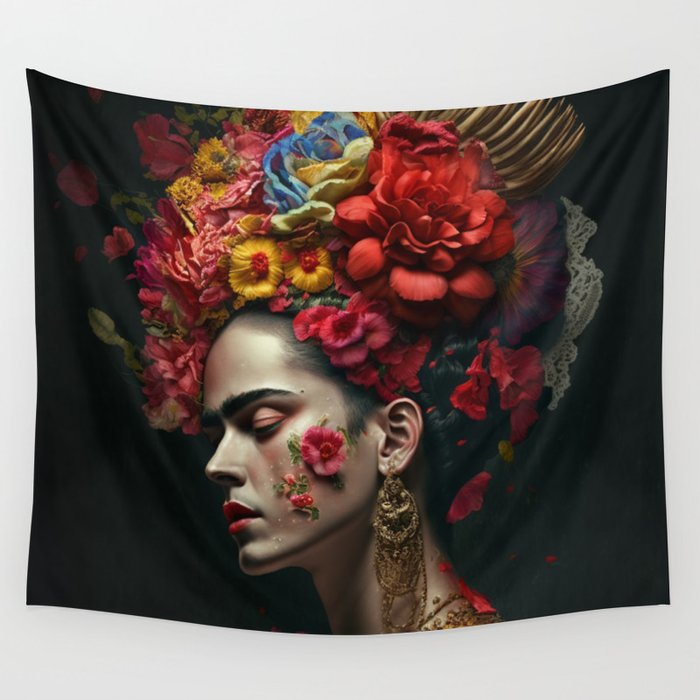 Frida Inspiration Wall Tapestry
