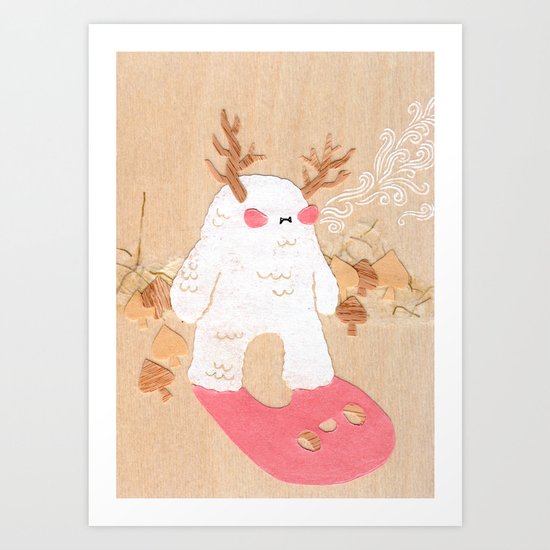 Wendigo Art Print