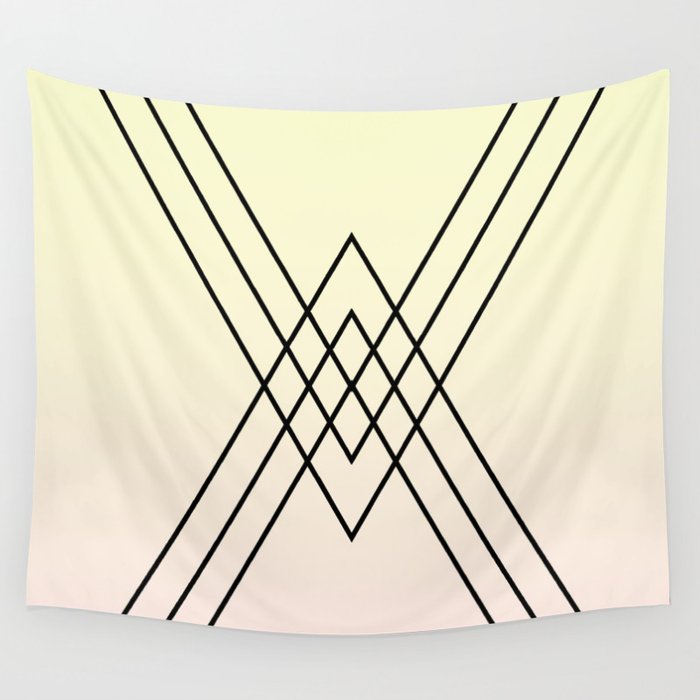 triangles  Wall Tapestry