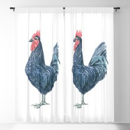 Rooster Blackout Curtain