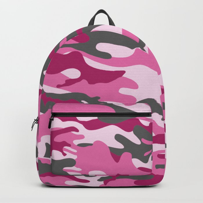 pink knapsack