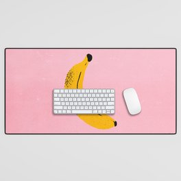 Banana Pop Art Desk Mat