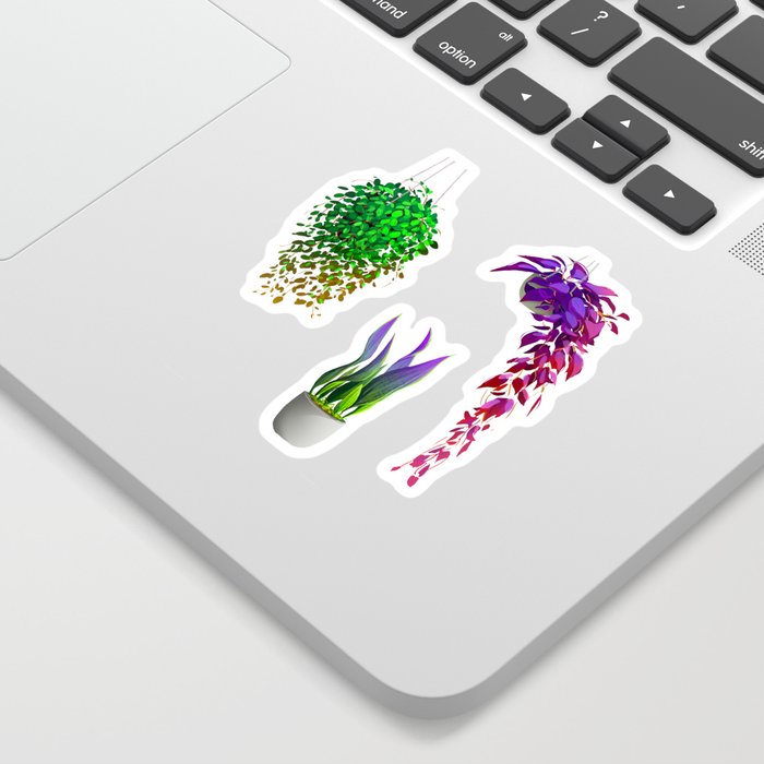 Home interior plants Sticker