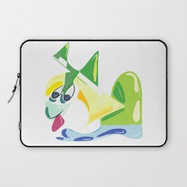 Abstrait couleur animal figuratif  Laptop Sleeve