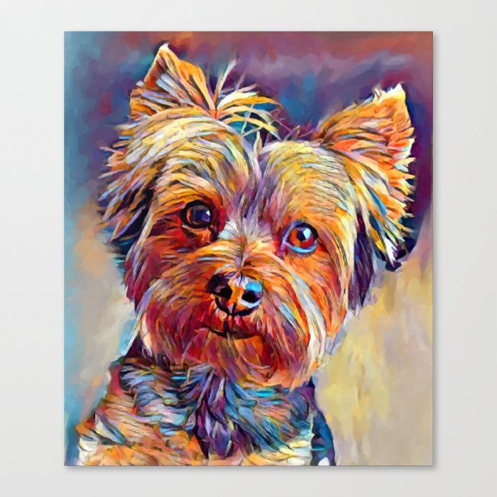 Yorkshire Terrier 2 Canvas Print