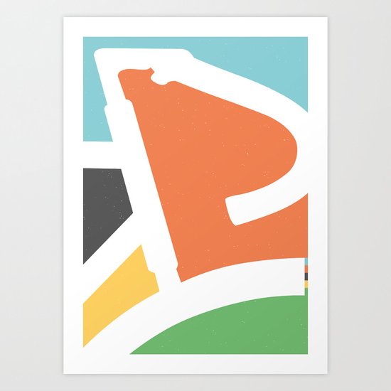 In Rainbow Art Print