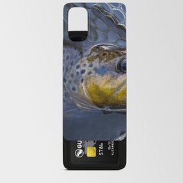 Brown Trout Print Android Card Case