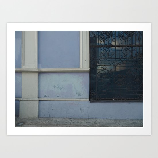 Merida Window Reflection Art Print