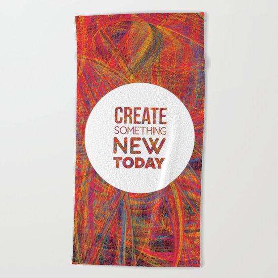 Create! Beach Towel