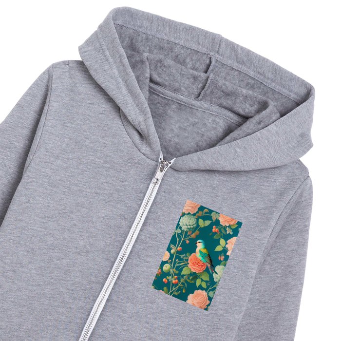 Garden Oasis No1 Kids Zip Hoodie