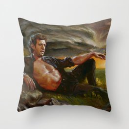 Ian Malcolm: From Chaos Throw Pillow