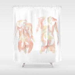 Her & Him Shower Curtain