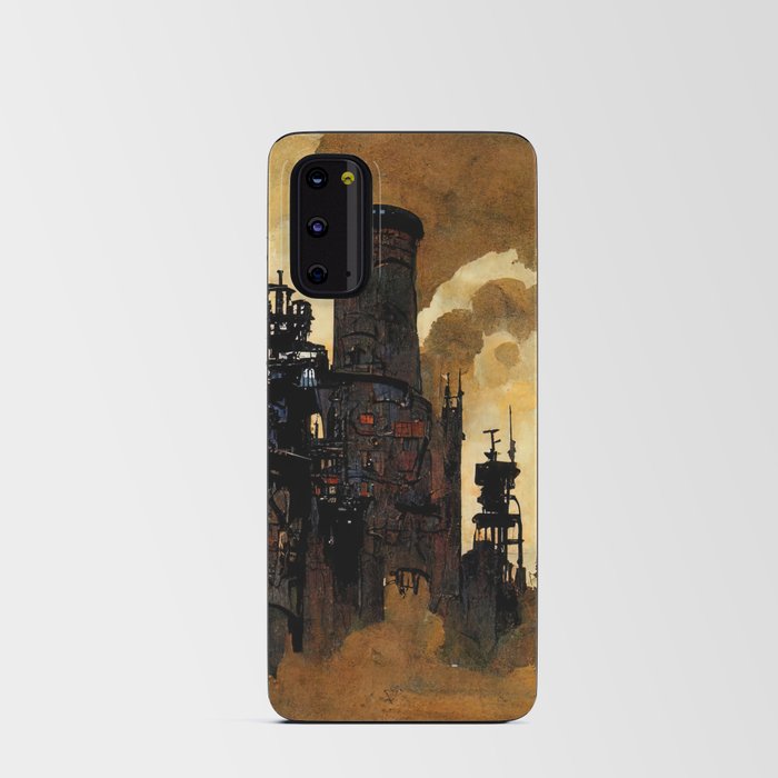A world enveloped in pollution Android Card Case