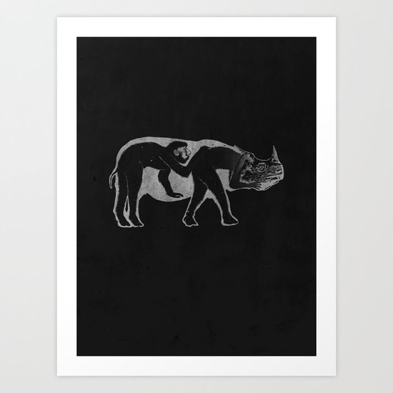 undercover agent Art Print