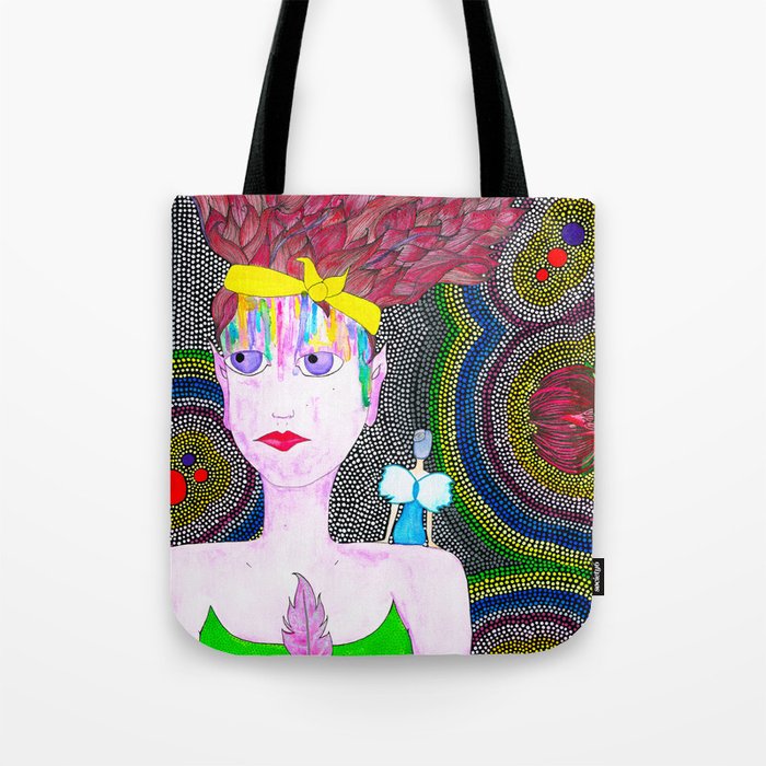 She Started To Know Herself Tote Bag