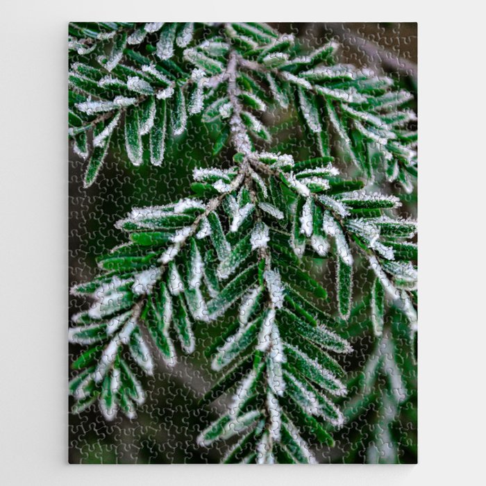 Frosted Hemlock Jigsaw Puzzle