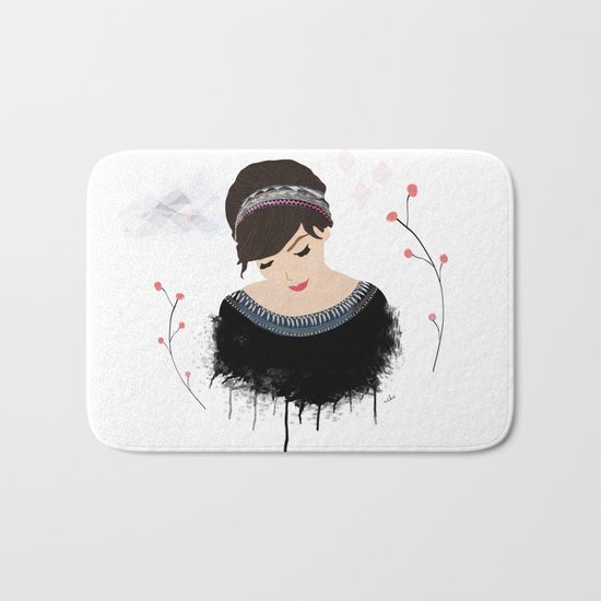 ONE SWEET GIRL Bath Mat