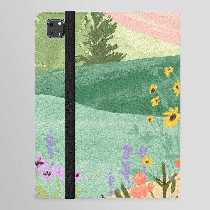 Flower Meadow iPad Folio Case