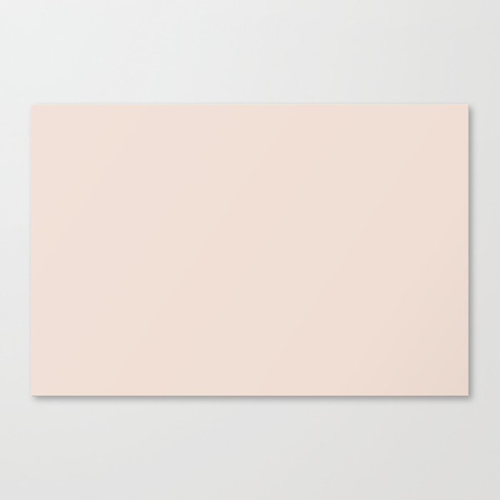 ALMOST APRICOT pastel solid color Art Print by NOW COLOR