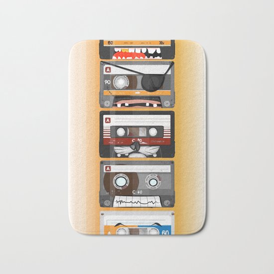 The cassette tape Bath Mat