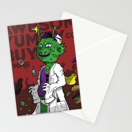 Extraterrestrial Stationery Card