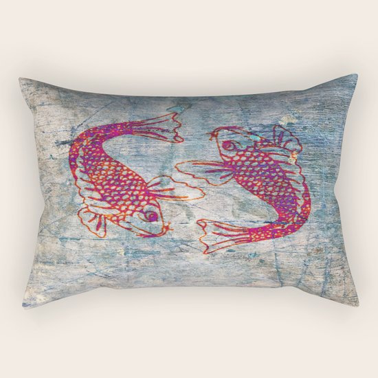Koi Rectangular Pillow