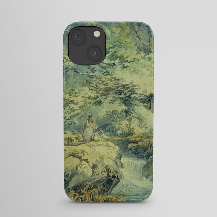  The Angler by Joseph Mallord William Turner iPhone Case