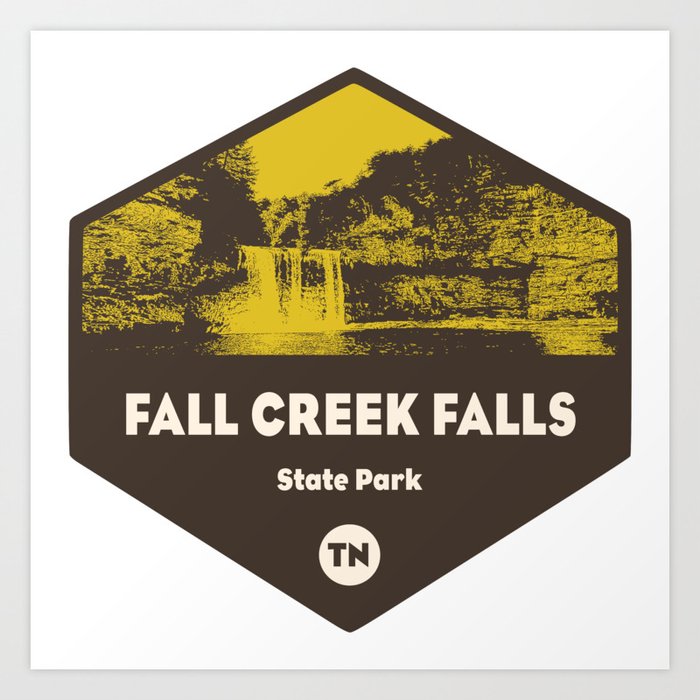 Fall Creek Falls State Park, Tennessee Art Print