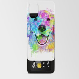 Golden Retriever Watercolor, Watercolor Dog, Golden Retriever Art Android Card Case