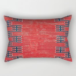Yüncü Balikesir Northwest Anatolian Kilim Print Rectangular Pillow