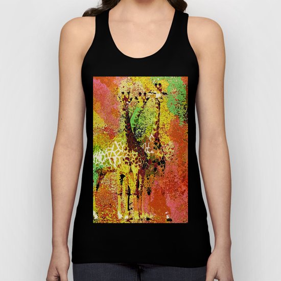 Giraffe Unisex Tank Top