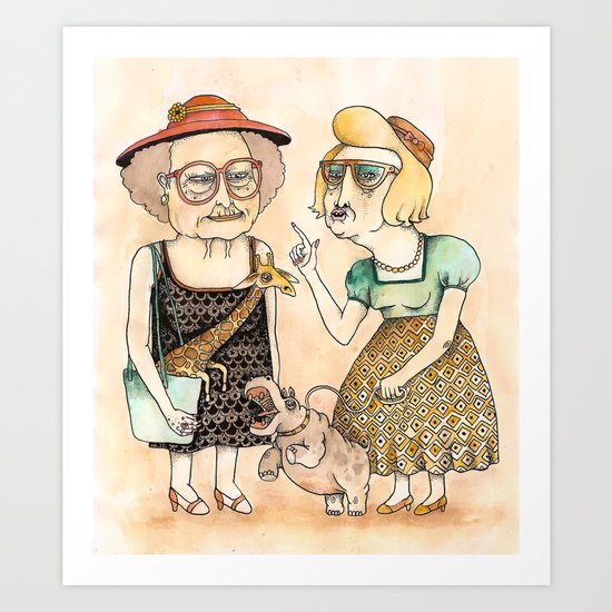 Ladies Art Print