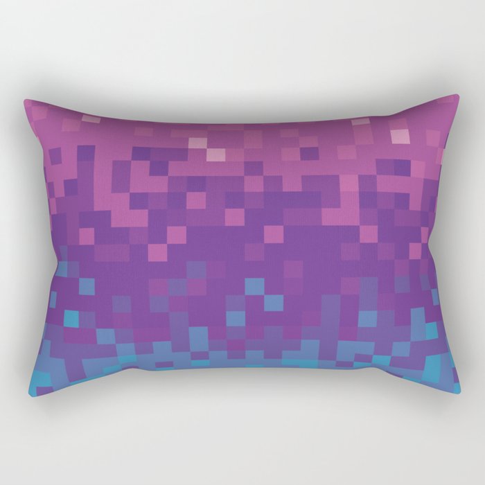 Pixel color Rectangular Pillow