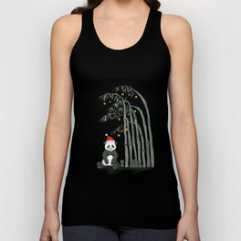 Christmas Panda Tank Top