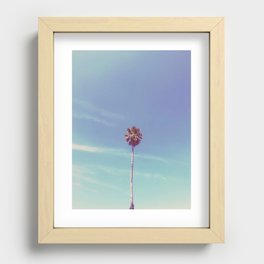 Palm Tree Recessed Framed Print