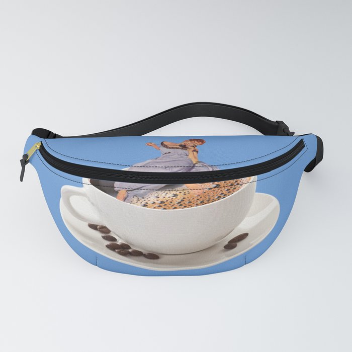 morning person 2 blue Fanny Pack