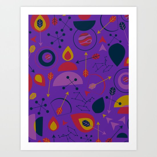 Sagittarius the Archer Art Print