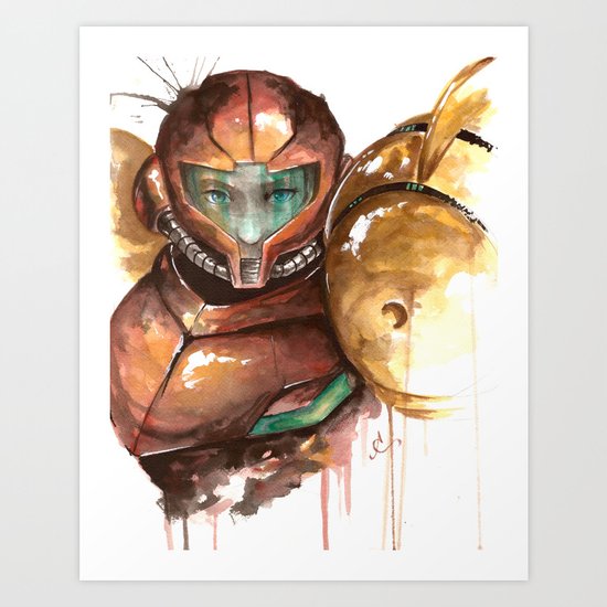Samus Art Print