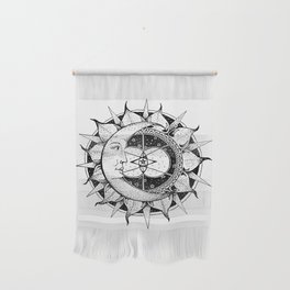 Moon and Sun Noir Wall Hanging