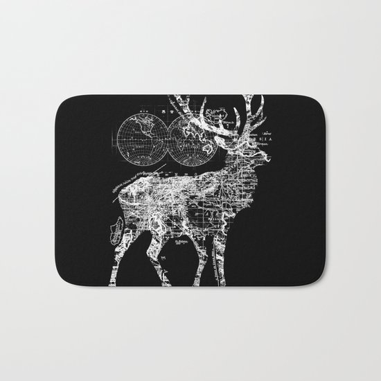 Deer Wanderlust Bath Mat