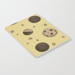 Assorted Yellow Cookies Notebook