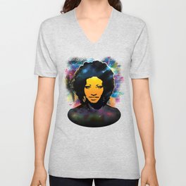 Celia Cruz V Neck T Shirt