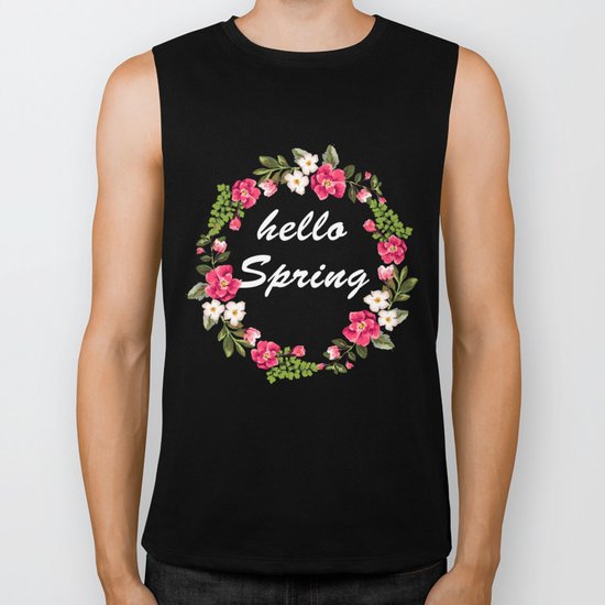 HELLO SPRING Biker Tank