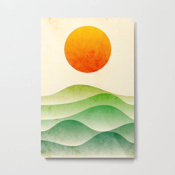 sunrise, spring Metal Print