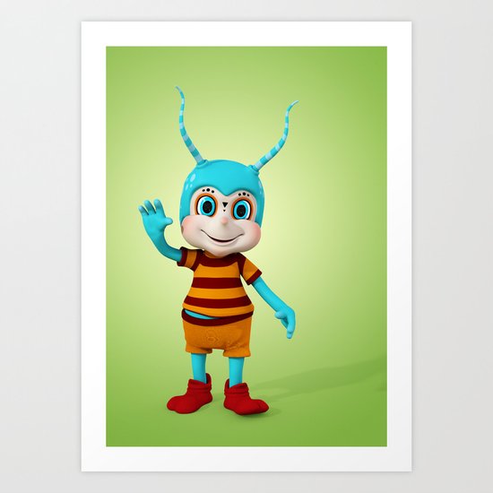 Hayzee Bugzee Art Print