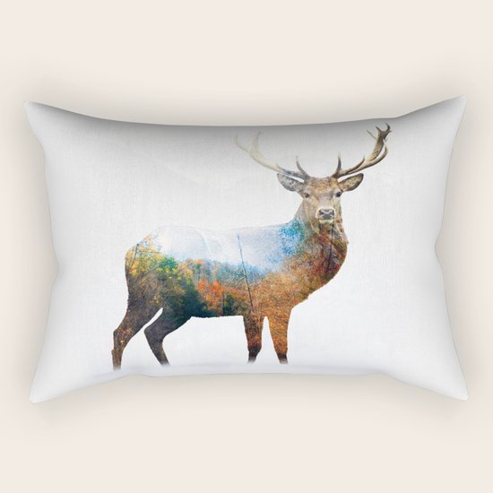 deer Rectangular Pillow
