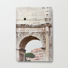 Forum Arch - Rome Italy Architecture Photography Metal Print | Urban, Photo, Italy, Ancient, Forum, Classical, European, Europe, Color, Architecture 