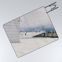 Oslo Opera House | Travel Photography -  Oslo, Norway (35mm) Picnic Blanket